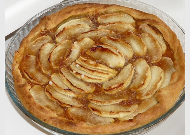 Torta di mele con sfoglia Torta di mele con sfoglia